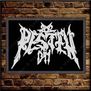 Besticktes Patch / Aufnäher 100 x 70 mm mit PESTEN 1349 Logo Exklusive 02