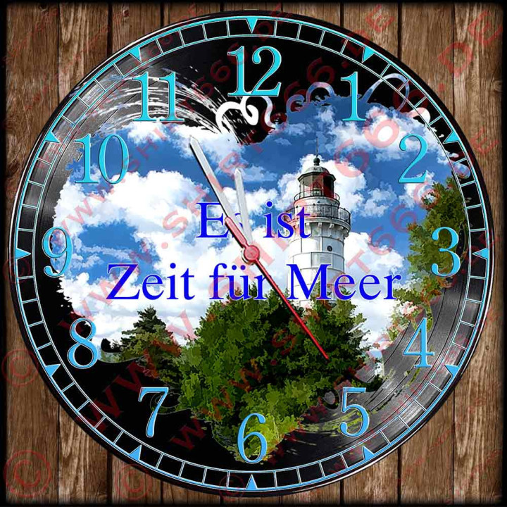 Vinyl LP Uhr Es ist Zeit für MEER