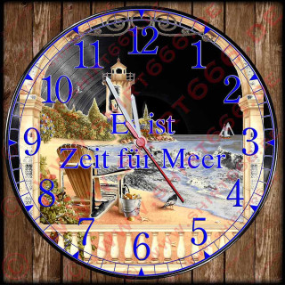 Vinyl LP Uhr Es ist Zeit für MEER