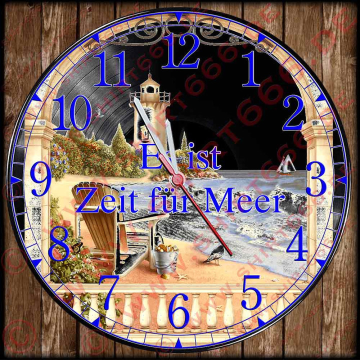 Vinyl LP Uhr Es ist Zeit für MEER